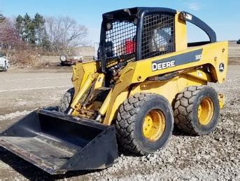 john deere 332 steer specs